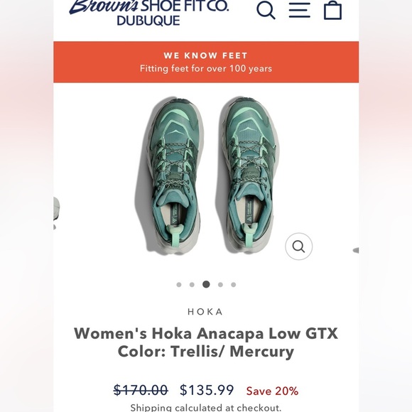 Hoka Anacapa Low GTX Size 11 NEW - Picture 4 of 15